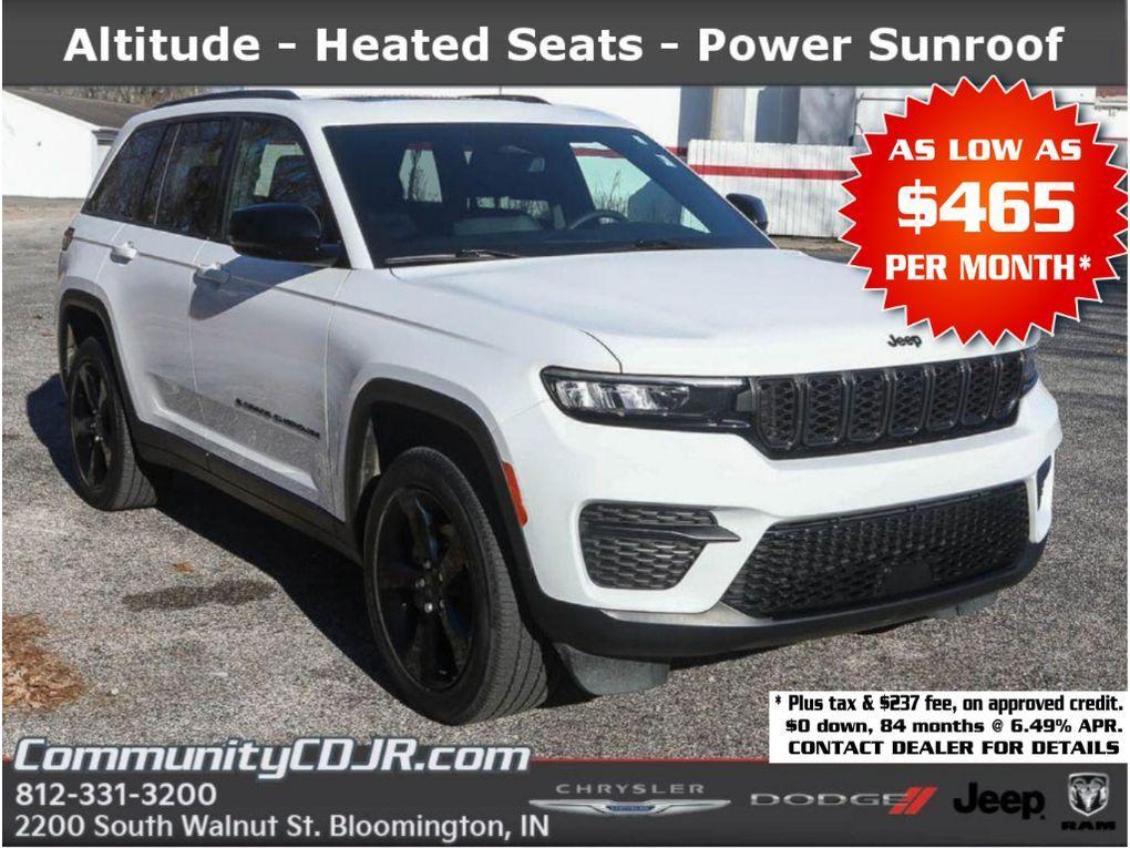 used 2023 Jeep Grand Cherokee car, priced at $29,400