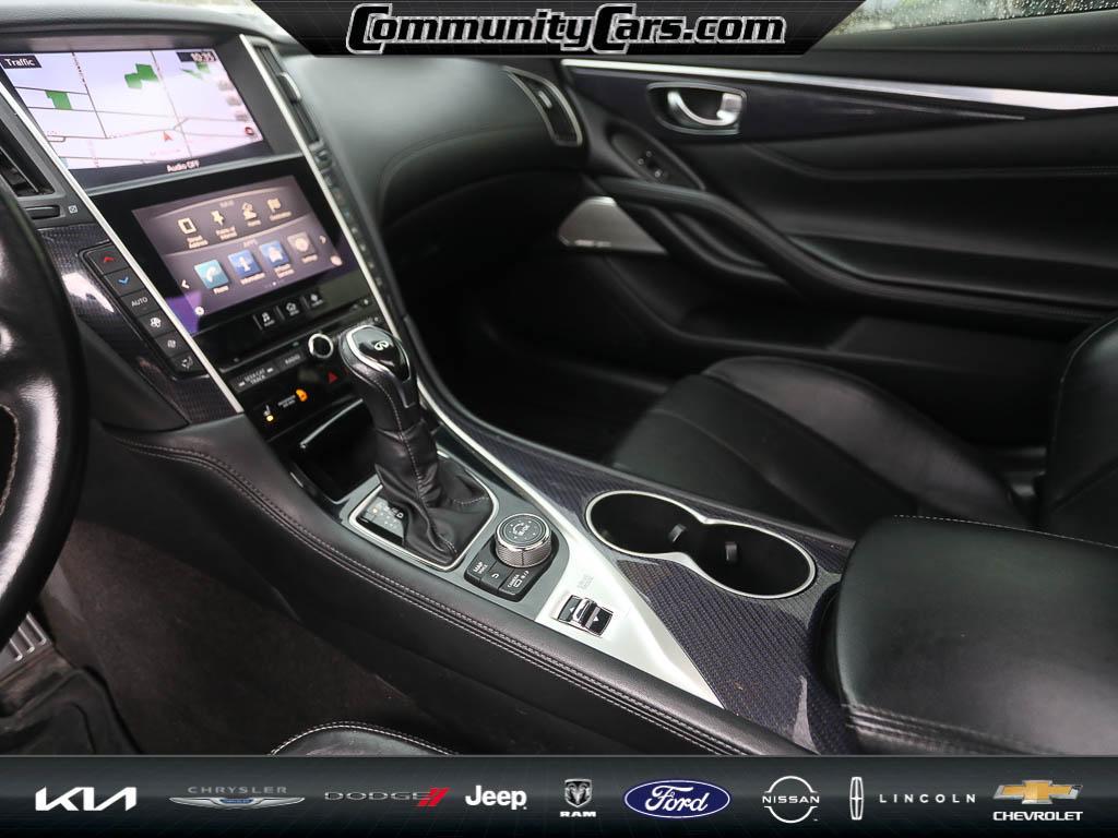 used 2017 INFINITI Q60 car, priced at $15,500