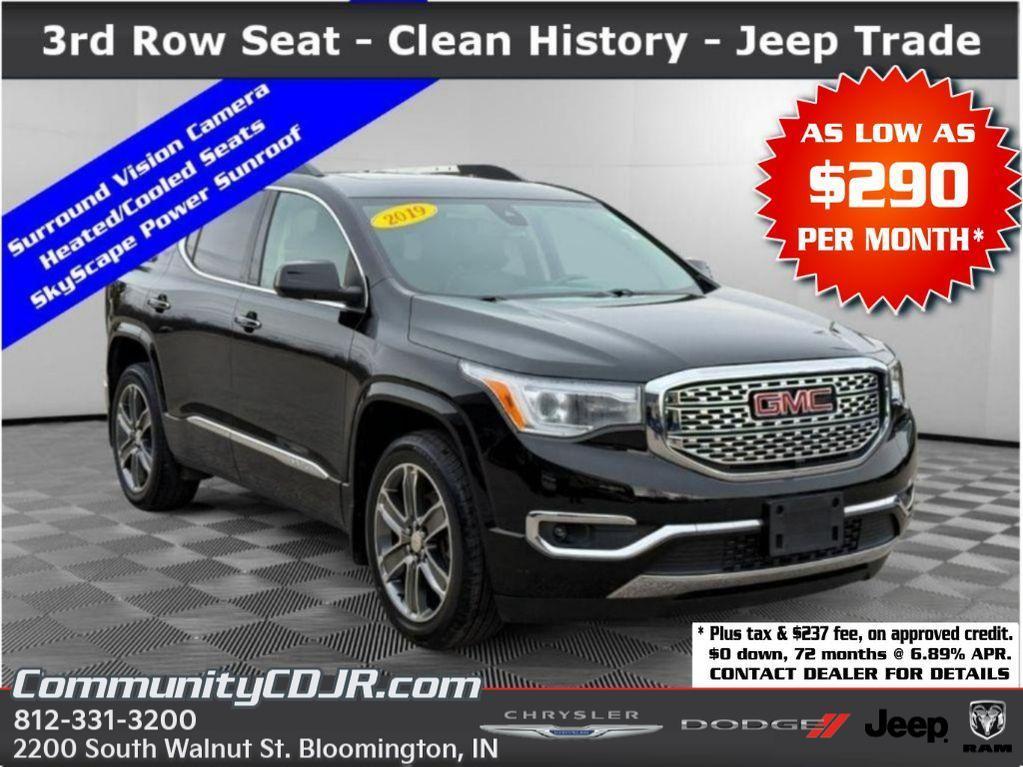 used 2019 GMC Acadia car, priced at $17,000