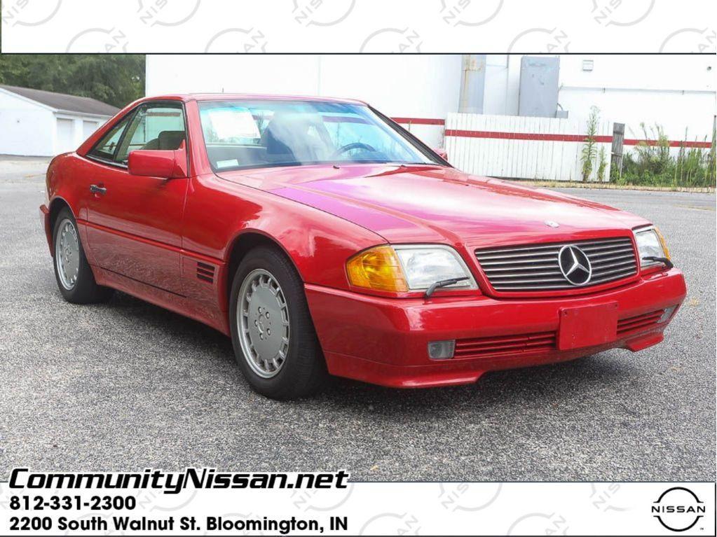 used 1991 Mercedes-Benz SL-Class car, priced at $23,856