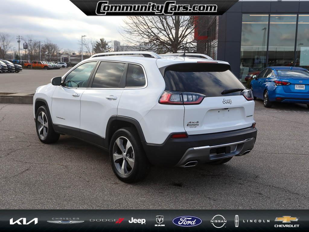 used 2021 Jeep Cherokee car, priced at $20,800