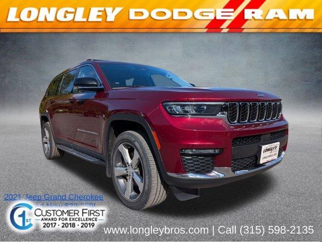 used 2021 Jeep Grand Cherokee L car, priced at $28,359
