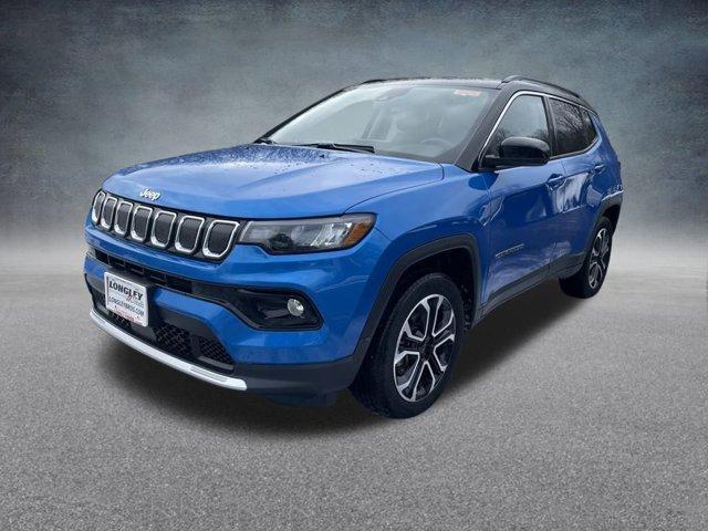 used 2022 Jeep Compass car, priced at $22,292