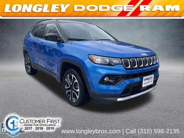 used 2022 Jeep Compass car, priced at $22,292