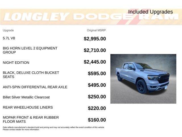 used 2022 Ram 1500 car, priced at $37,672