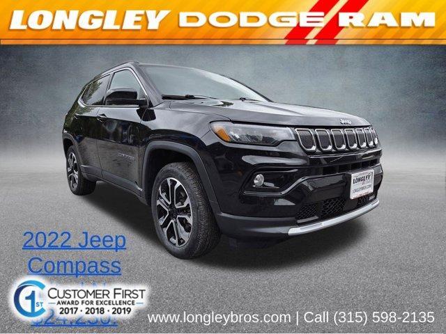 used 2022 Jeep Compass car, priced at $24,230