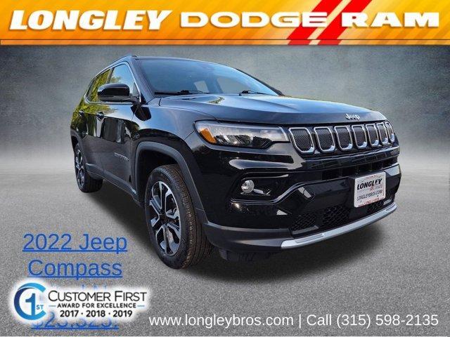 used 2022 Jeep Compass car, priced at $23,325