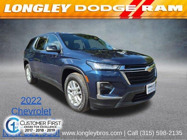used 2022 Chevrolet Traverse car, priced at $21,999