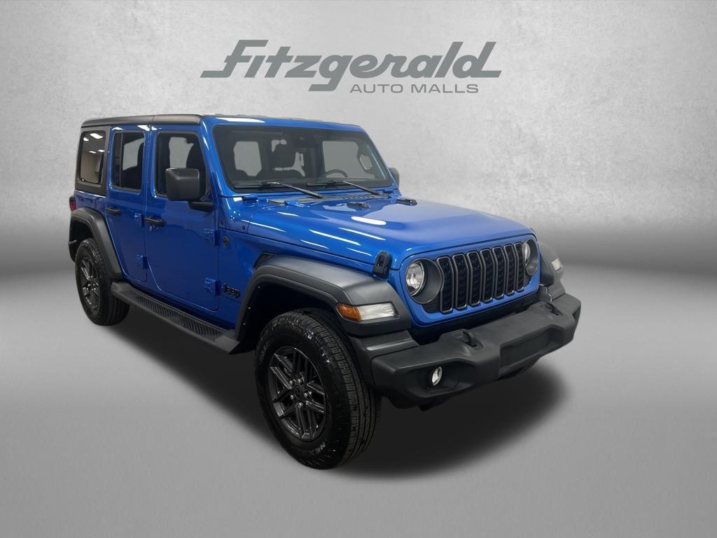 used 2024 Jeep Wrangler car, priced at $35,694