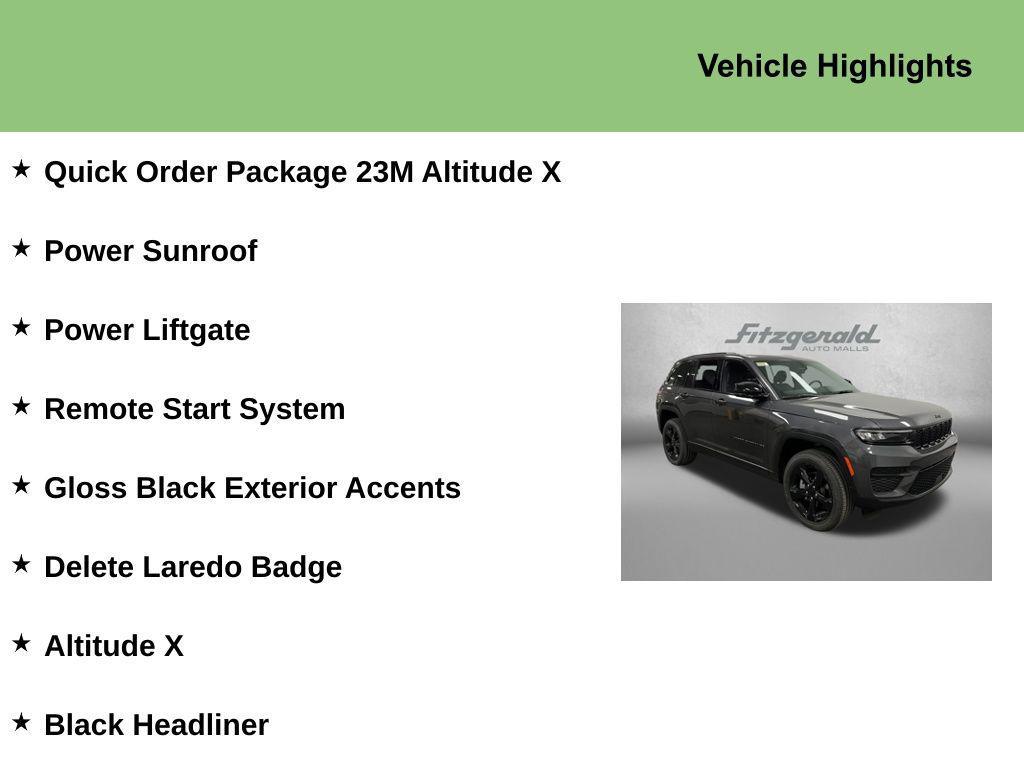 new 2025 Jeep Grand Cherokee car, priced at $42,465