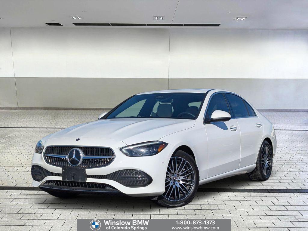 used 2023 Mercedes-Benz C-Class car, priced at $35,790
