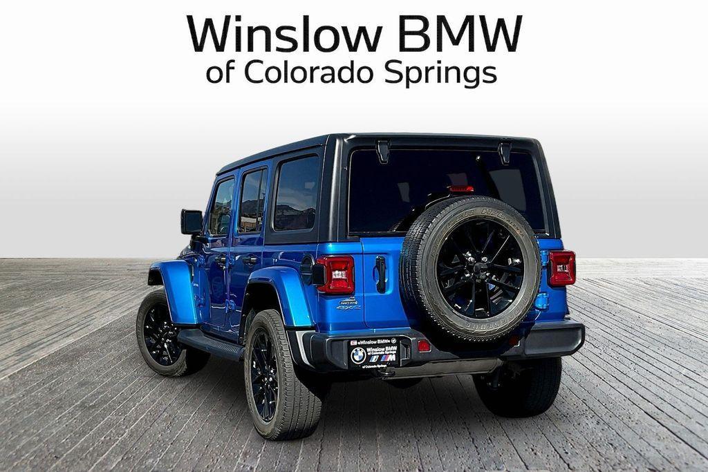 used 2021 Jeep Wrangler Unlimited 4xe car, priced at $28,289