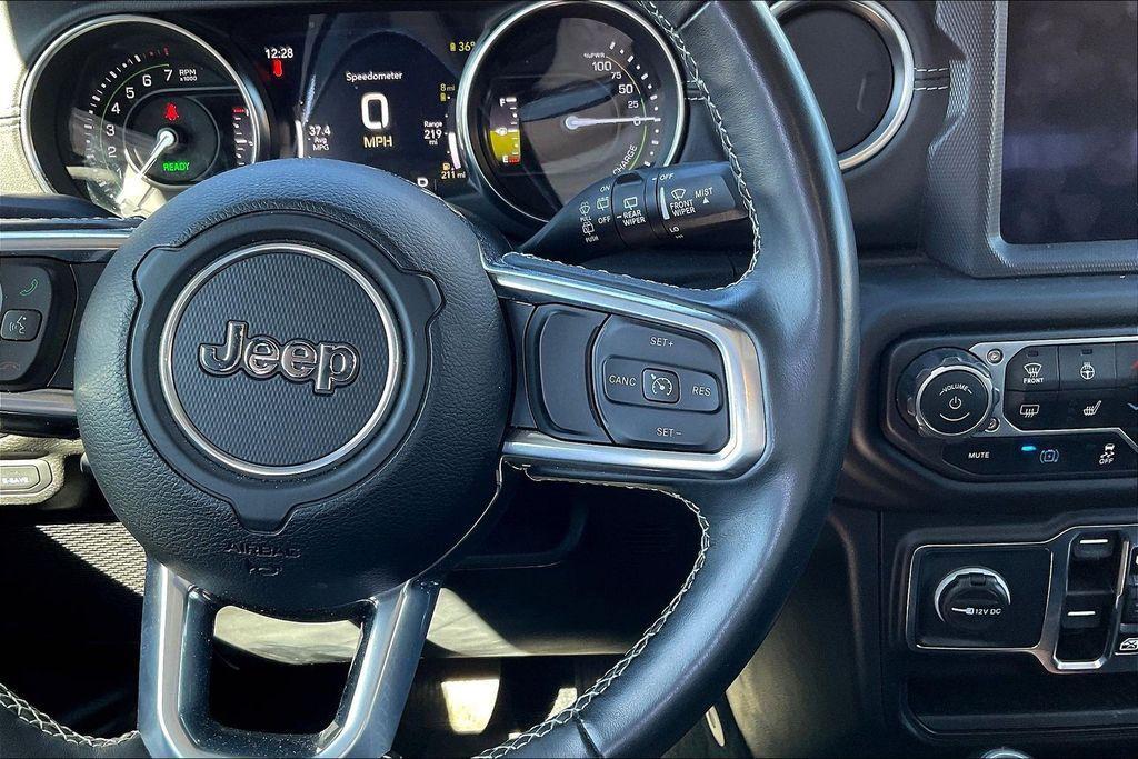 used 2021 Jeep Wrangler Unlimited 4xe car, priced at $28,289