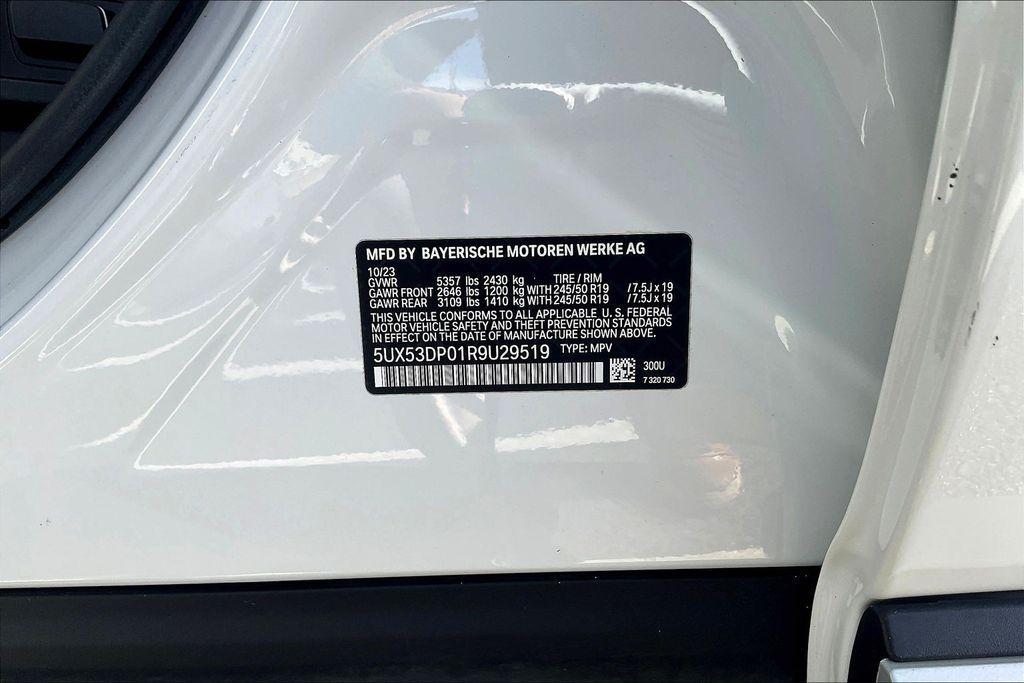 used 2024 BMW X3 car, priced at $38,787