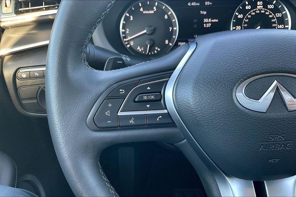 used 2025 INFINITI QX50 car, priced at $37,289