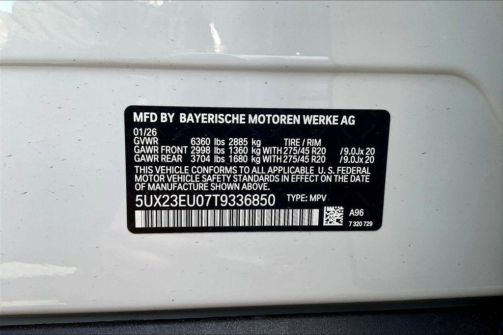 new 2026 BMW X5 car, priced at $80,050