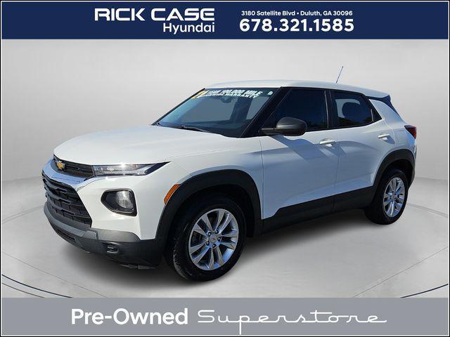 used 2021 Chevrolet TrailBlazer car, priced at $17,492