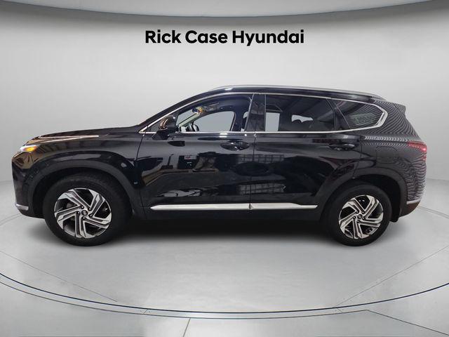 used 2021 Hyundai Santa Fe car, priced at $18,494