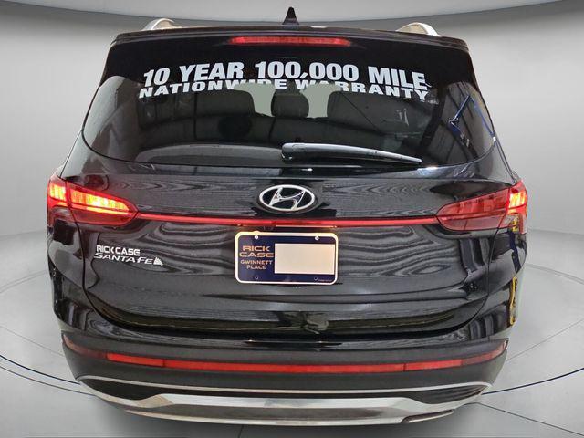 used 2021 Hyundai Santa Fe car, priced at $18,494