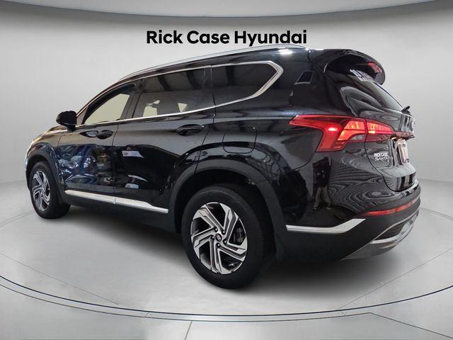 used 2021 Hyundai Santa Fe car, priced at $18,494