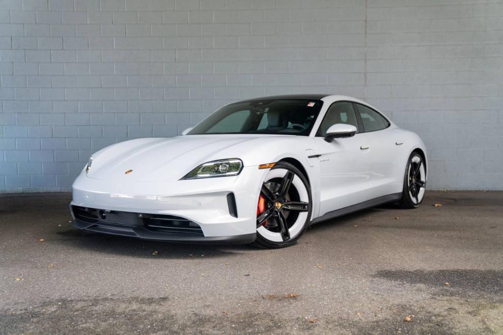 new 2025 Porsche Taycan car, priced at $143,285