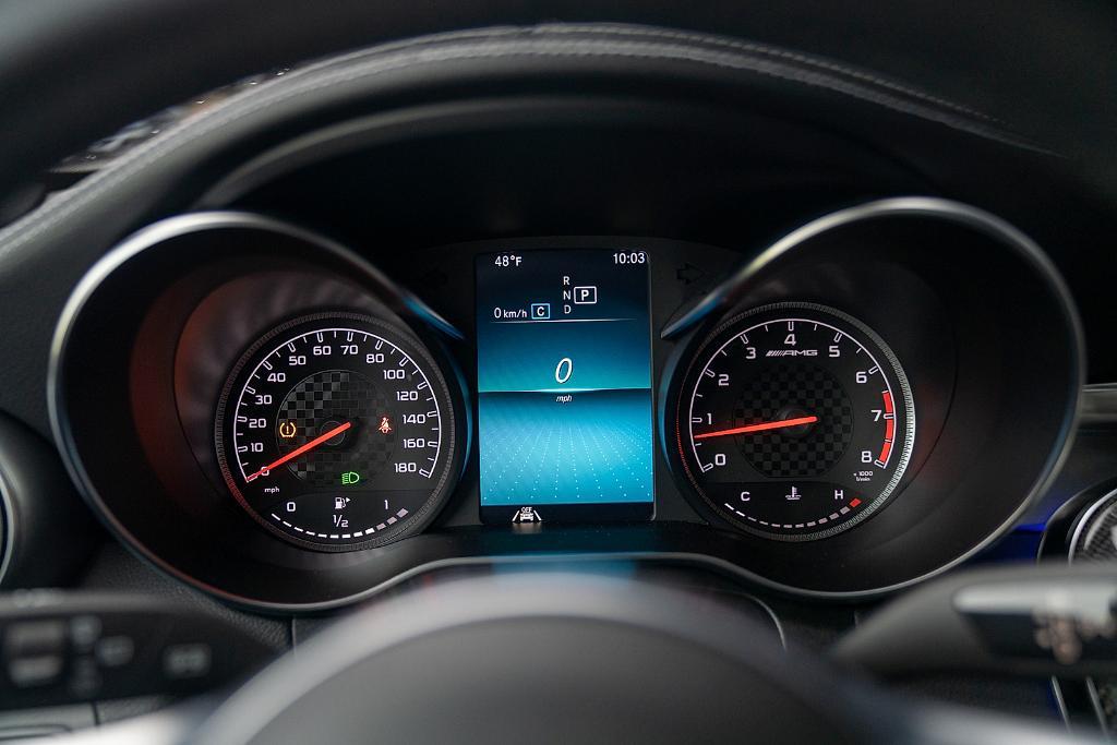 used 2020 Mercedes-Benz AMG GLC 43 car, priced at $34,900