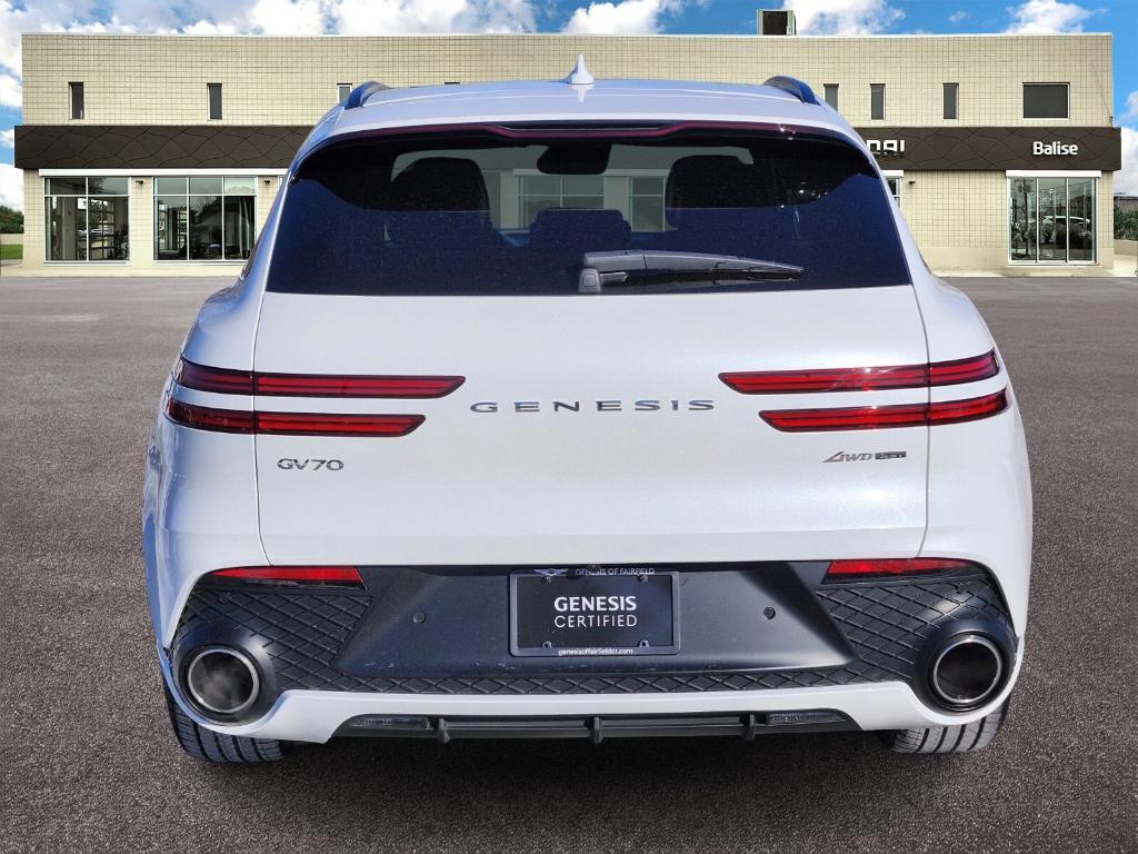 used 2025 Genesis GV70 car, priced at $53,877
