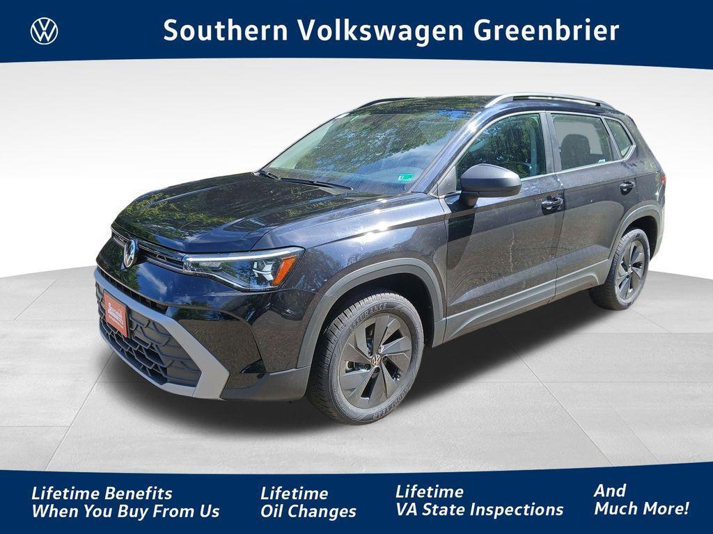 new 2025 Volkswagen Taos car, priced at $22,153