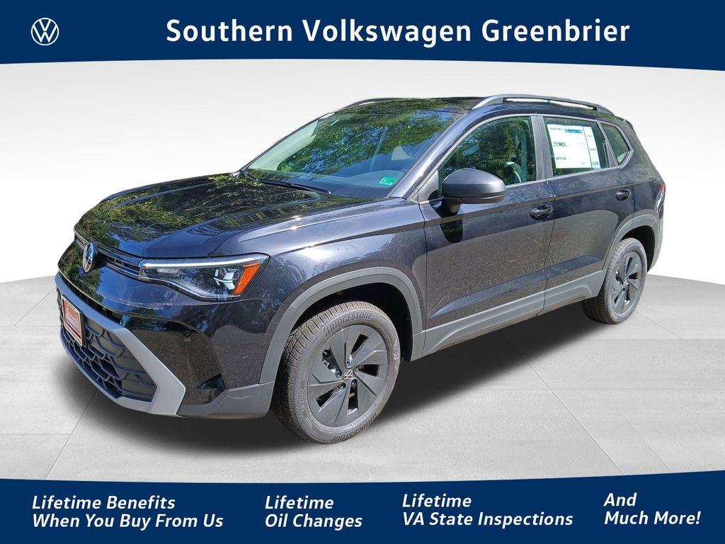 new 2025 Volkswagen Taos car, priced at $22,153