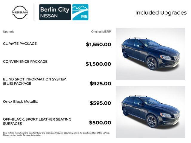 used 2017 Volvo V60 Cross Country car, priced at $9,900