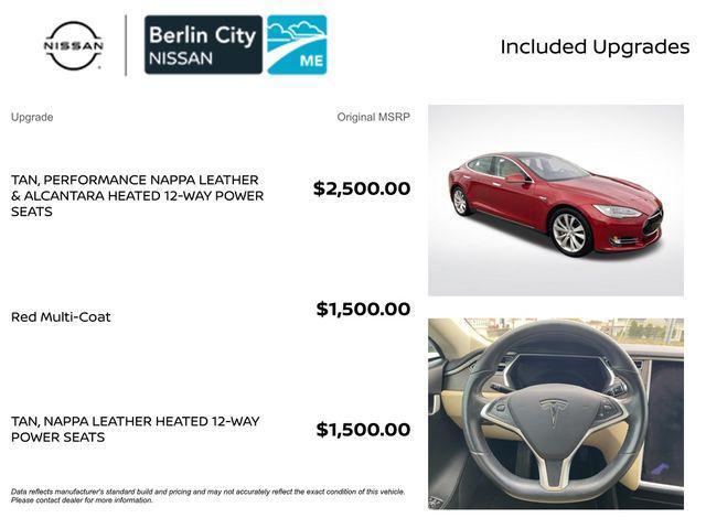used 2014 Tesla Model S car, priced at $12,197