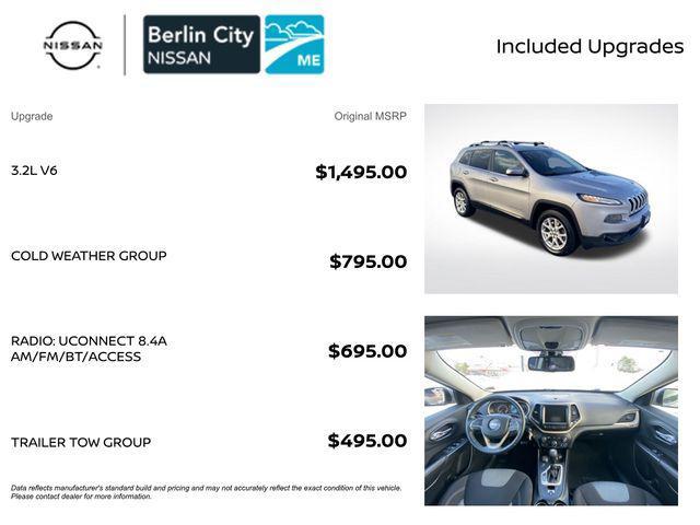 used 2014 Jeep Cherokee car, priced at $6,559