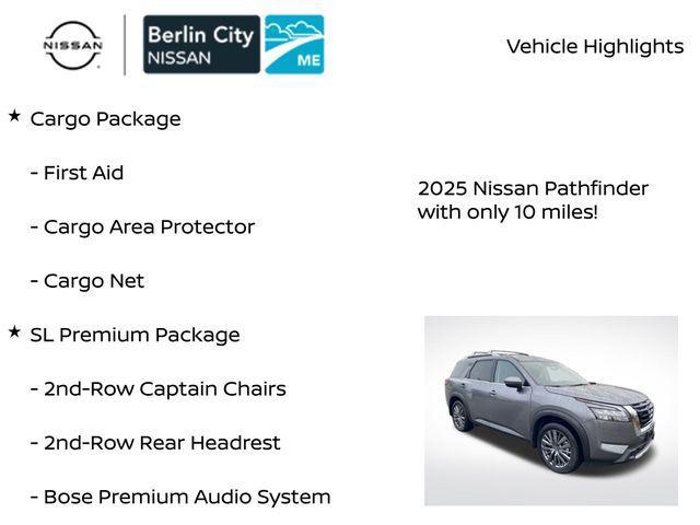 new 2025 Nissan Pathfinder car, priced at $42,332