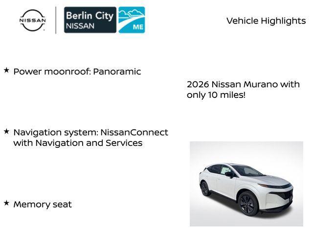 new 2026 Nissan Murano car, priced at $43,715