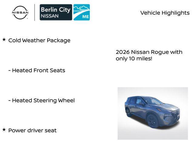 new 2026 Nissan Rogue car, priced at $30,954
