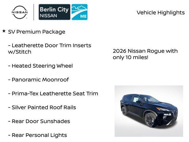 new 2026 Nissan Rogue car, priced at $31,165