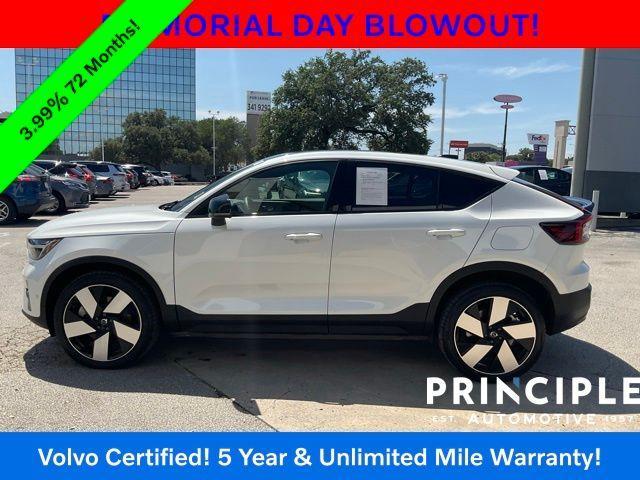 used 2023 Volvo C40 Recharge Pure Electric car, priced at $35,968