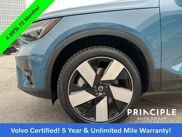used 2023 Volvo C40 Recharge Pure Electric car, priced at $30,968