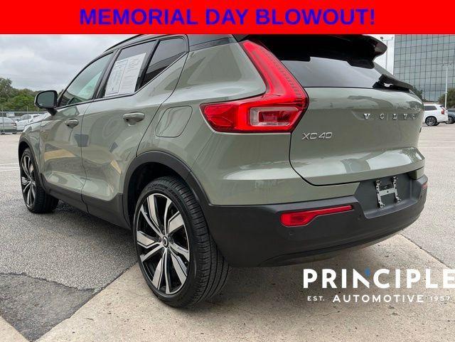used 2021 Volvo XC40 Recharge Pure Electric car, priced at $23,968