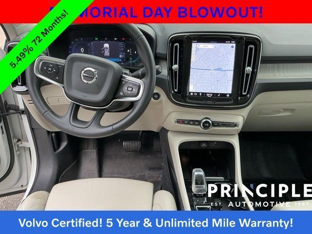 used 2023 Volvo XC40 car, priced at $28,968