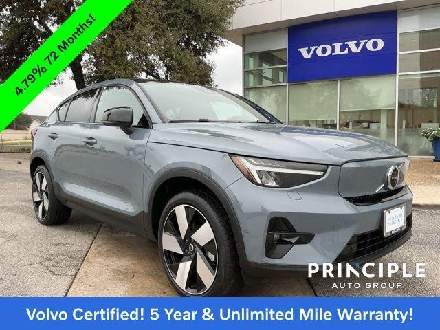 used 2023 Volvo C40 Recharge Pure Electric car, priced at $29,968