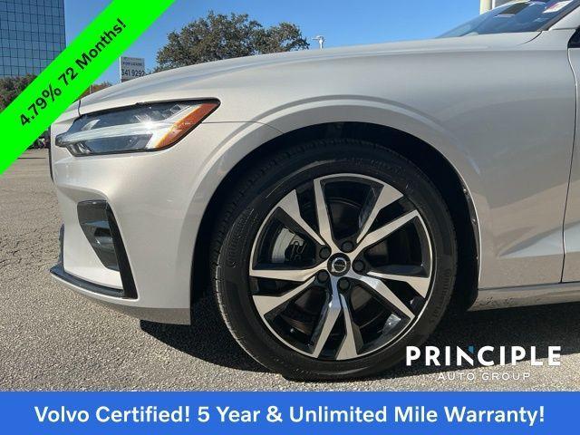 used 2024 Volvo S60 car, priced at $27,962