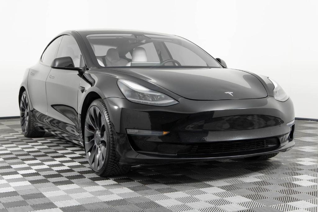 used 2021 Tesla Model 3 car, priced at $25,495