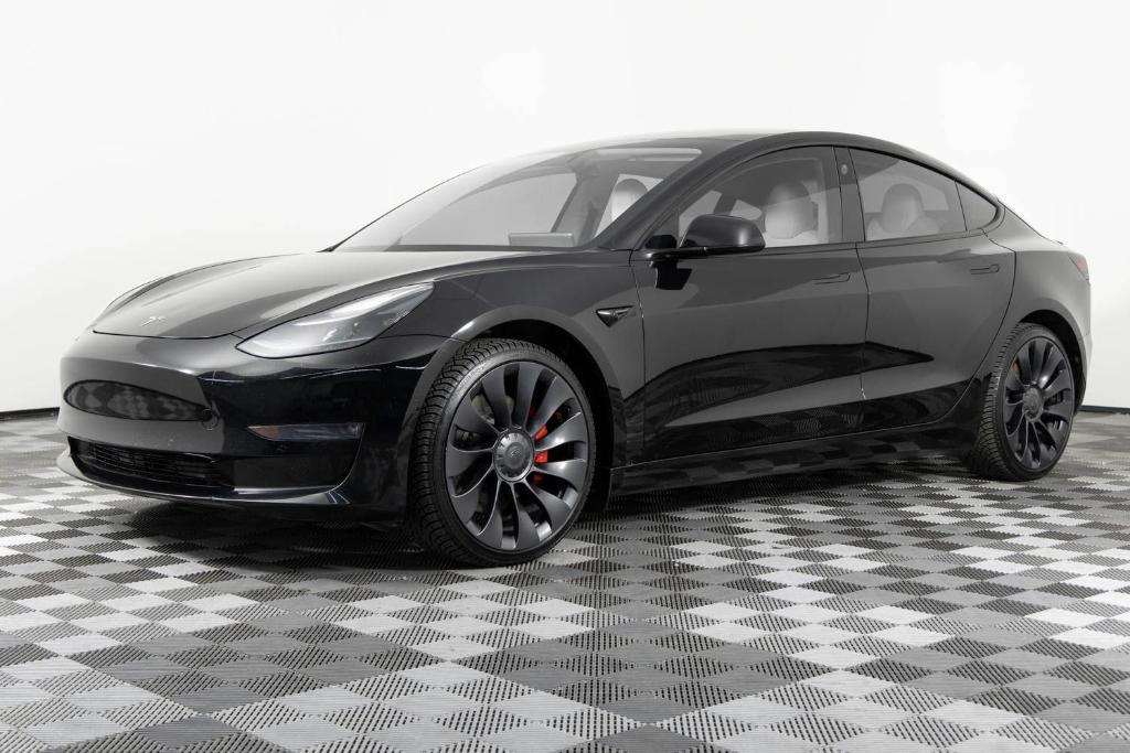 used 2021 Tesla Model 3 car, priced at $25,495