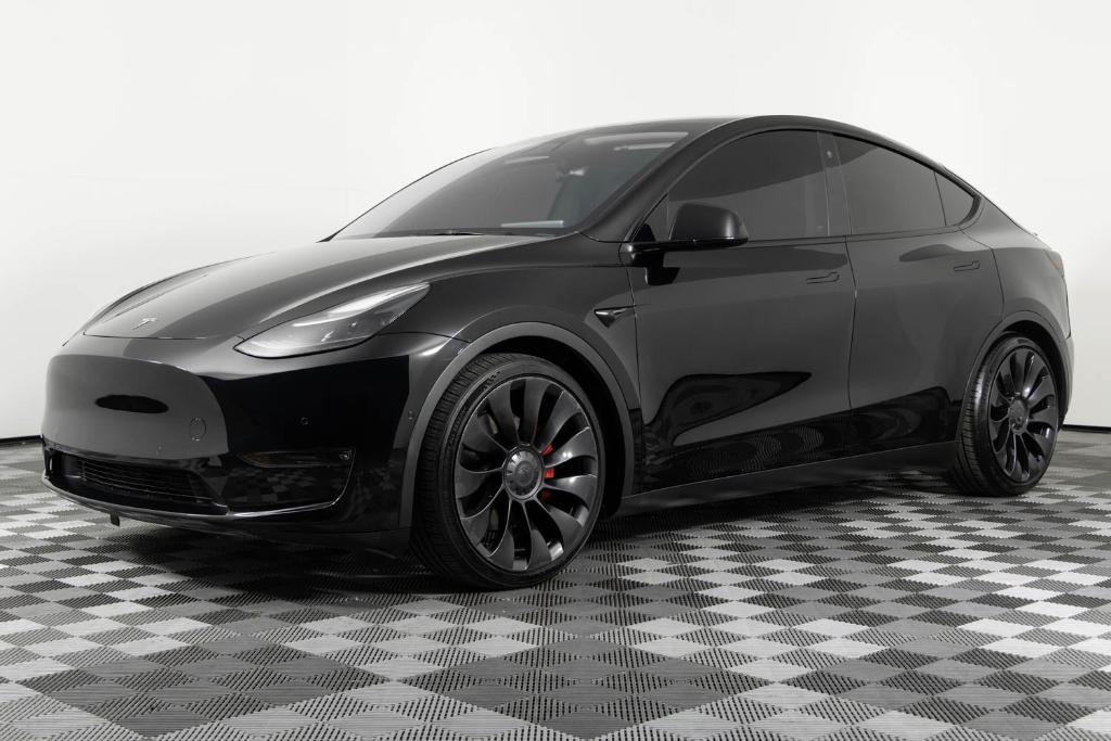 used 2022 Tesla Model Y car, priced at $27,995