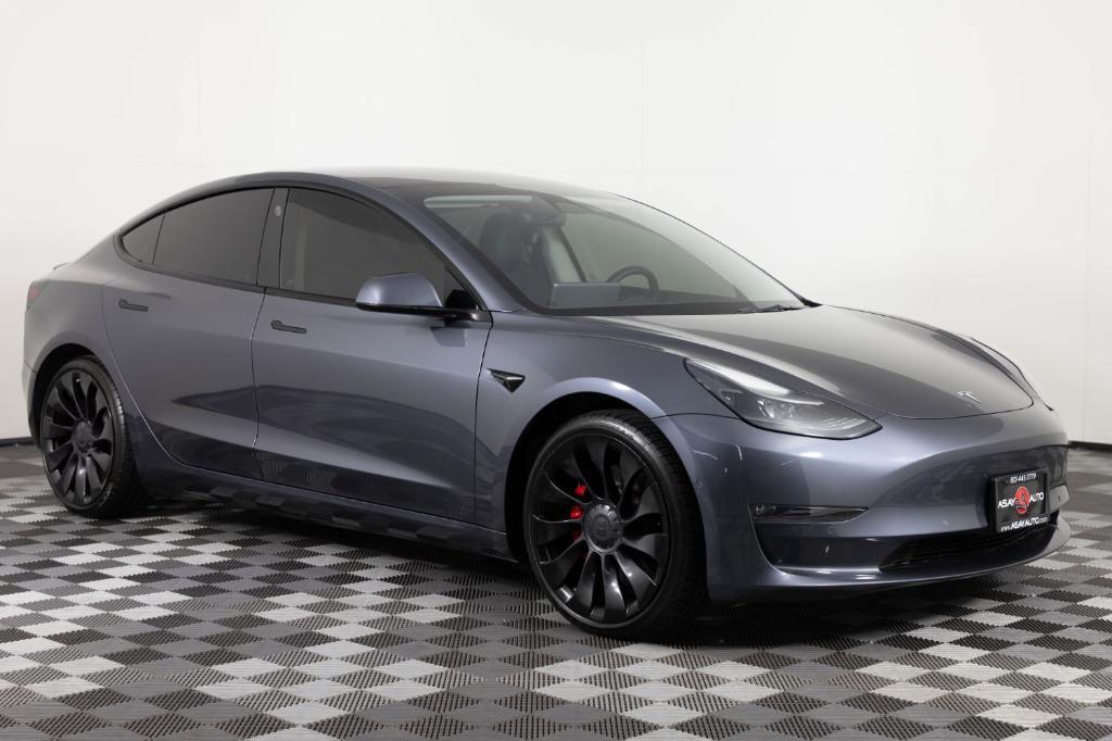 used 2022 Tesla Model 3 car, priced at $30,495