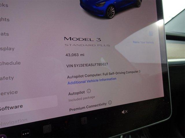 used 2020 Tesla Model 3 car, priced at $21,995