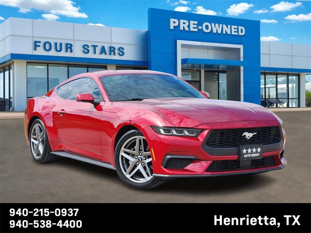 used 2024 Ford Mustang car, priced at $31,689