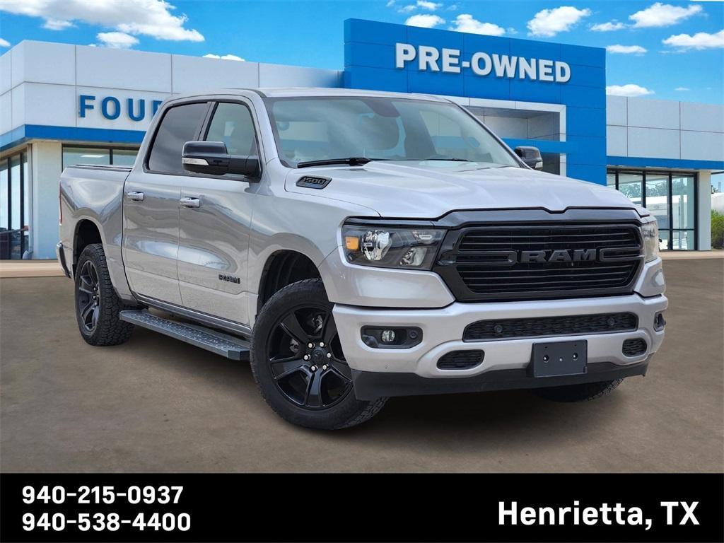 used 2021 Ram 1500 car, priced at $31,155