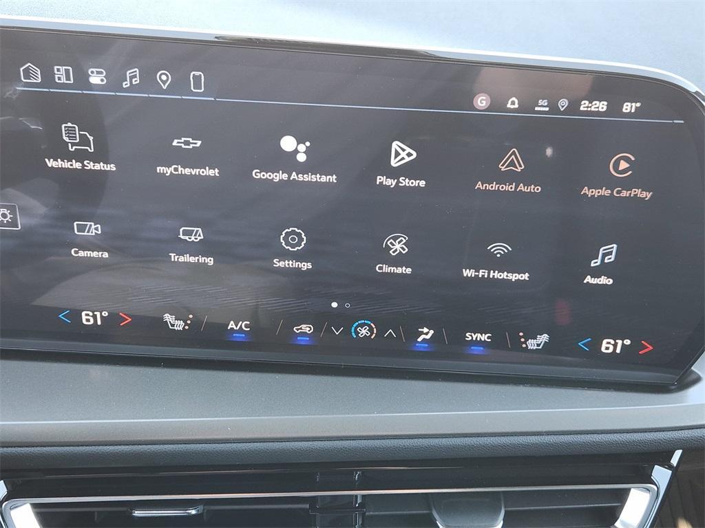 new 2026 Chevrolet Traverse car, priced at $41,220